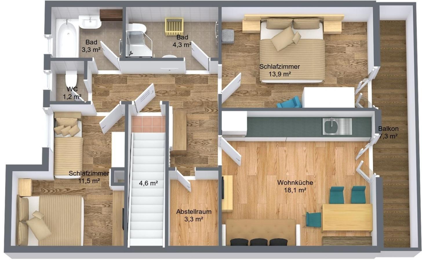Ferienwohnung Alpenheim Tux Zimmer foto